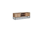 Bergerac - Ensemble Avec Meuble + Table Basse En Bois Massif De Manguier