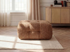 Pouf Petit Laura Tissu Chiné