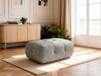 Pouf Petit Laura Tissu Chiné
