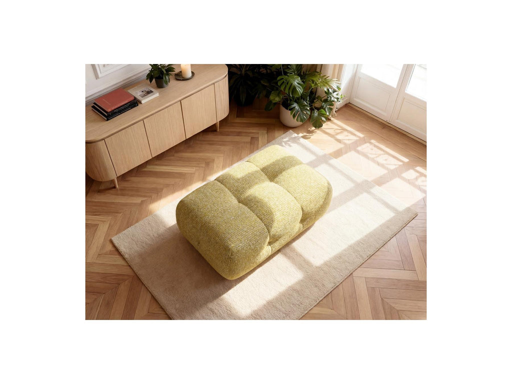 Pouf Petit Laura Tissu Chiné