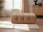 Laura - Grand Pouf - Tissu Chiné