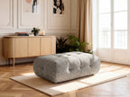 Laura - Grand Pouf - Tissu Chiné
