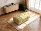 Laura - Grand Pouf - Tissu Chiné