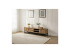 Bergerac - Ensemble Avec Meuble + Table Basse En Bois Massif De Manguier