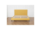 Sary - Cama con lamas macizas - Patas de madera de wengué