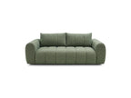 Nesty - Fixed Straight 3-Seater Sofa - Mottled Fabric