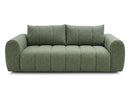 Nesty - Canapé Droit Fixe 3 Places - Tissu Chiné