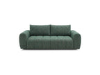 Nesty - Fixed Straight 3-Seater Sofa - Mottled Fabric