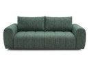 Nesty - Canapé Droit Fixe 3 Places - Tissu Chiné
