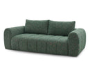Nesty - Canapé Droit Fixe 3 Places - Tissu Chiné