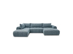 Nesty - Fixed Panoramic Sofa - Textured Fabric - Right-Hand Corner