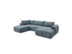 Nesty - Fixed Panoramic Sofa - Textured Fabric - Right-Hand Corner