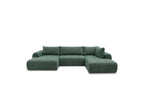 Nesty - Fixed Panoramic Sofa - Textured Fabric - Left-Hand Corner