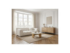 Melisse - Fixed Straight 2-Seater Sofa - Textured Fabric