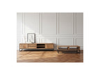 Bergerac - Ensemble Avec Meuble + Table Basse En Bois Massif De Manguier
