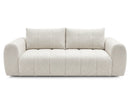 Nesty - Canapé Droit Fixe 3 Places - Tissu Chiné