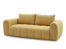 Nesty - Canapé Droit Fixe 3 Places - Tissu Chiné