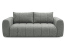 Nesty - Canapé Droit Fixe 3 Places - Tissu Chiné