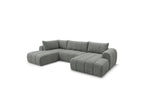 Nesty - Fixed Panoramic Sofa - Textured Fabric - Right-Hand Corner