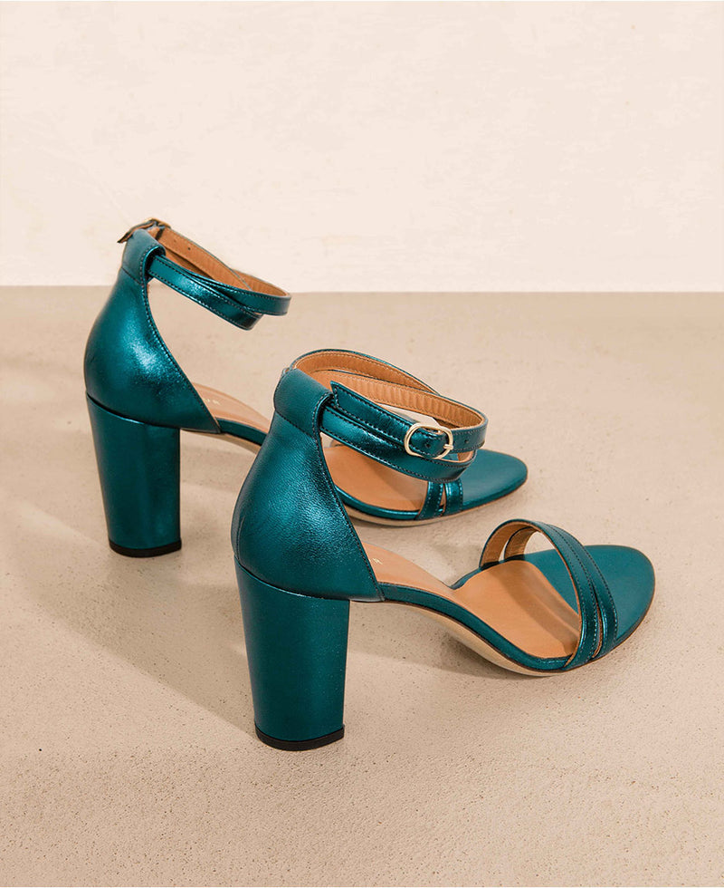 Sandals N°853 Emerald Leather