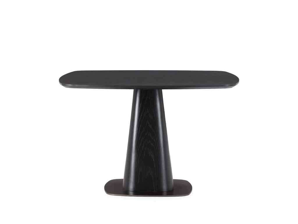 Noa - Table À Manger Carrée 120 Cm Placage Chêne