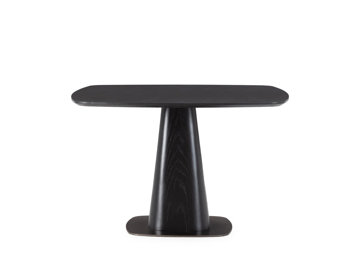 Noa - Table À Manger Carrée 120 Cm Placage Chêne