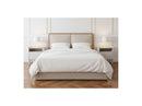 Mara - Storage Bed - Two-tone Textured Fabric