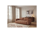 Nesty - Fixed Straight 3-Seater Sofa - Mottled Fabric