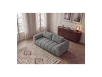 Nesty - Fixed Straight 3-Seater Sofa - Mottled Fabric