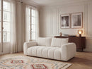 Nesty - Canapé Droit Fixe 3 Places - Tissu Chiné