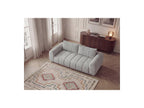 Nesty - Fixed Straight 3-Seater Sofa - Mottled Fabric