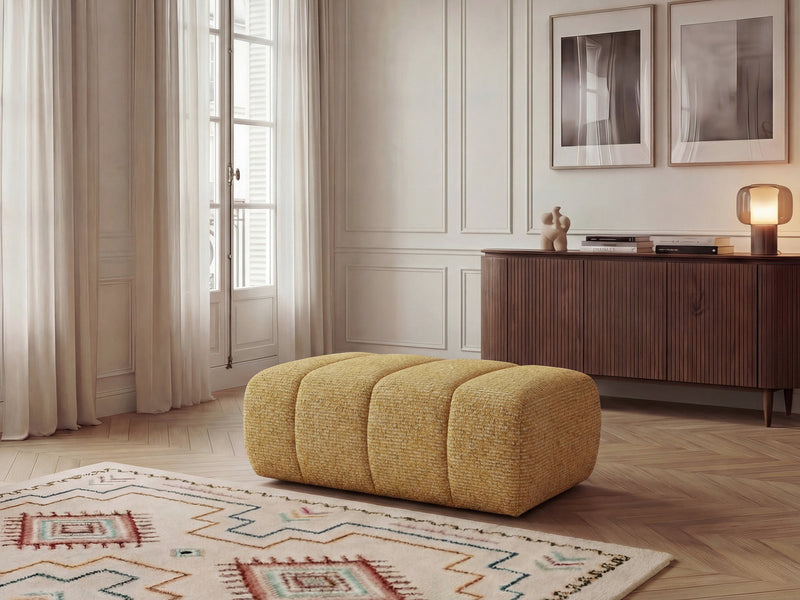 Nesty - Pouf - Tissu Chiné