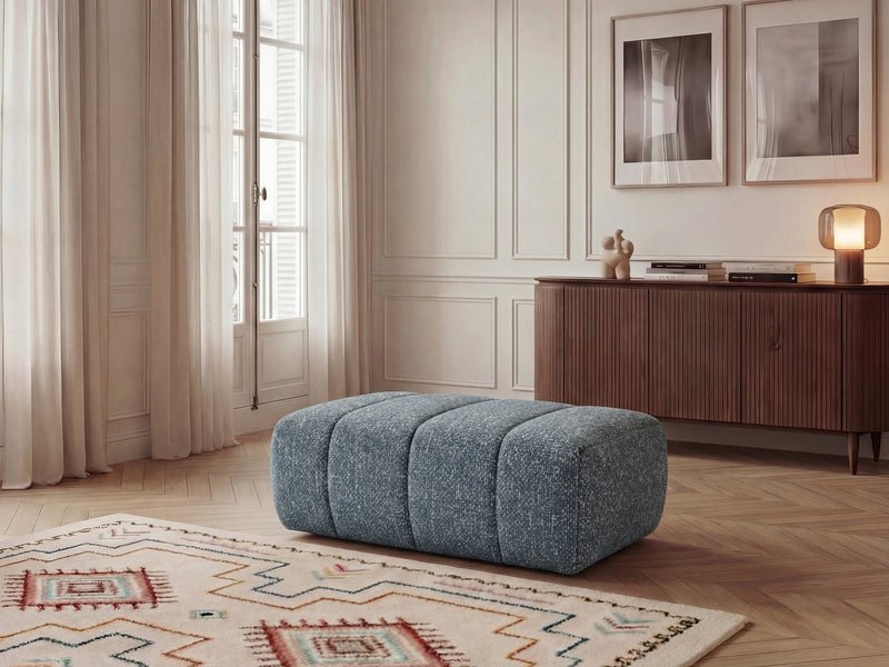Nesty - Pouf - Tissu Chiné