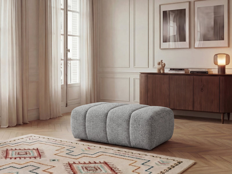Nesty - Pouf - Tissu Chiné