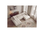 Nesty - Fixed Panoramic Sofa - Textured Fabric - Right-Hand Corner