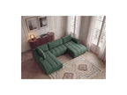 Nesty - Fixed Panoramic Sofa - Textured Fabric - Right-Hand Corner