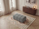 Nesty - Pouf - Tissu Chiné
