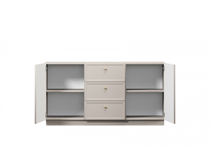Lorina - Buffet 2 Portes 3 Tiroirs