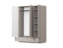 Lorina - Armoire 3 Portes 3 Tiroirs