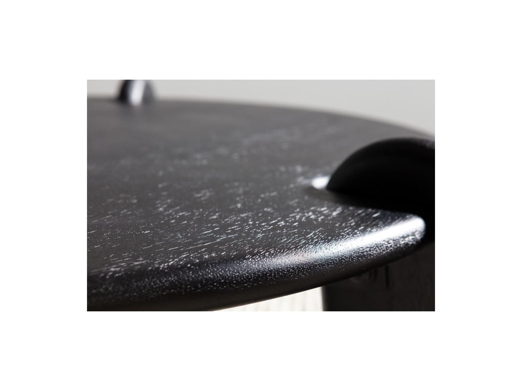 Helio - Round Helio Coffee Table in Solid Mango Wood
