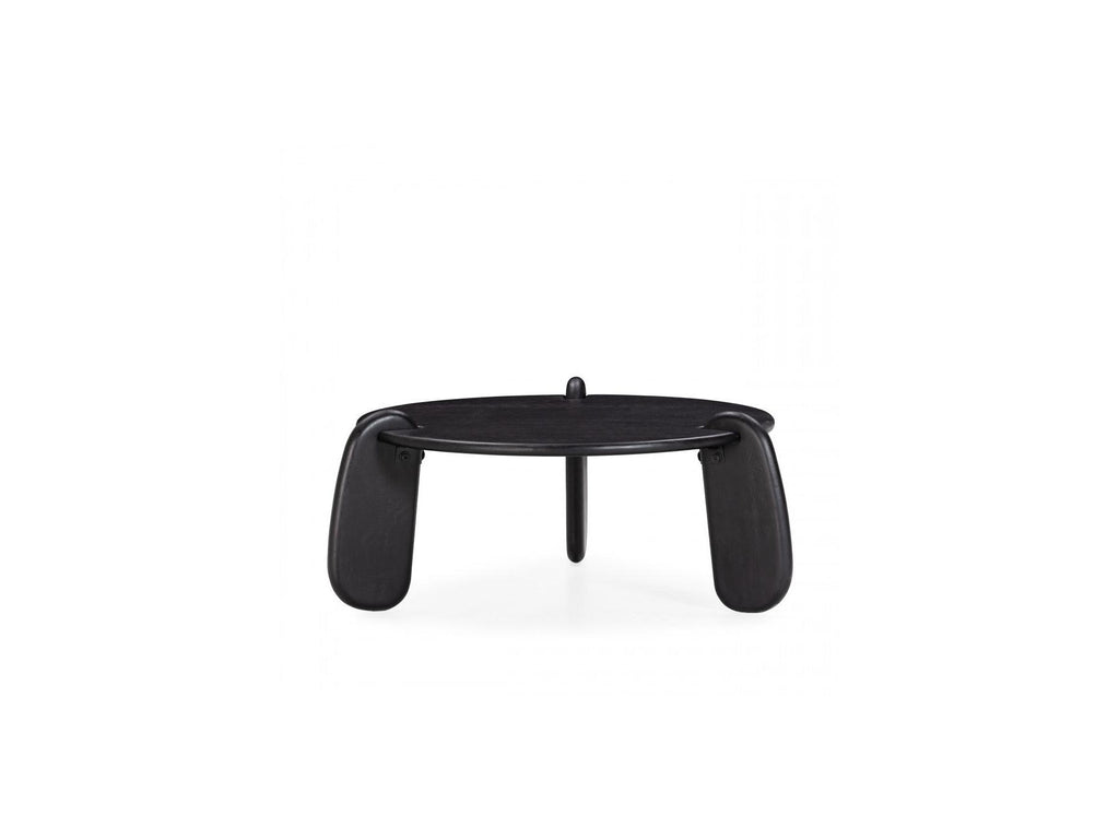 Helio - Round Helio Coffee Table in Solid Mango Wood