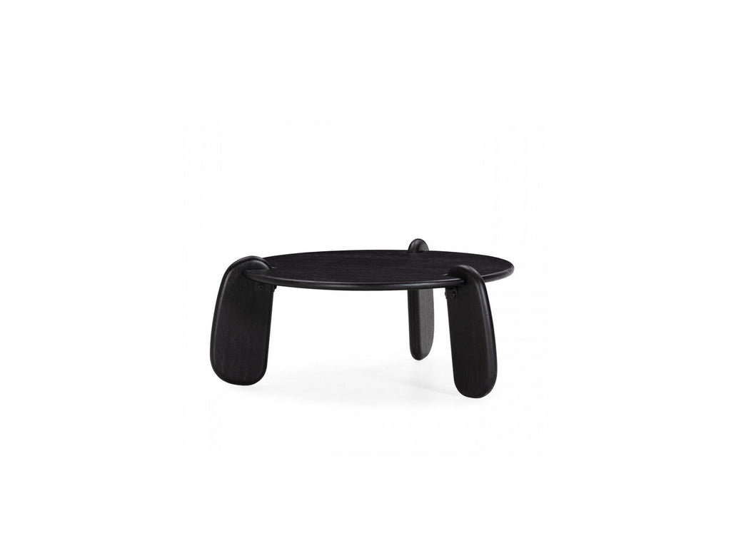 Helio - Round Helio Coffee Table in Solid Mango Wood
