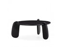 Helio - Table Basse Ronde Helio Bois Massif De Manguier