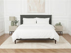 Sary - Cama con lamas macizas - Patas de madera de wengué