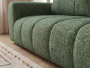 Nesty - Canapé Droit Fixe 3 Places - Tissu Chiné
