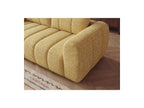 Nesty - Fixed Straight 3-Seater Sofa - Mottled Fabric