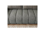 Nesty - Fixed Straight 3-Seater Sofa - Mottled Fabric