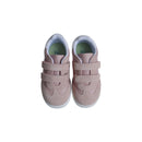 Baskets Souples Scratchs Cléo - Cuir Vieux Rose - Fille