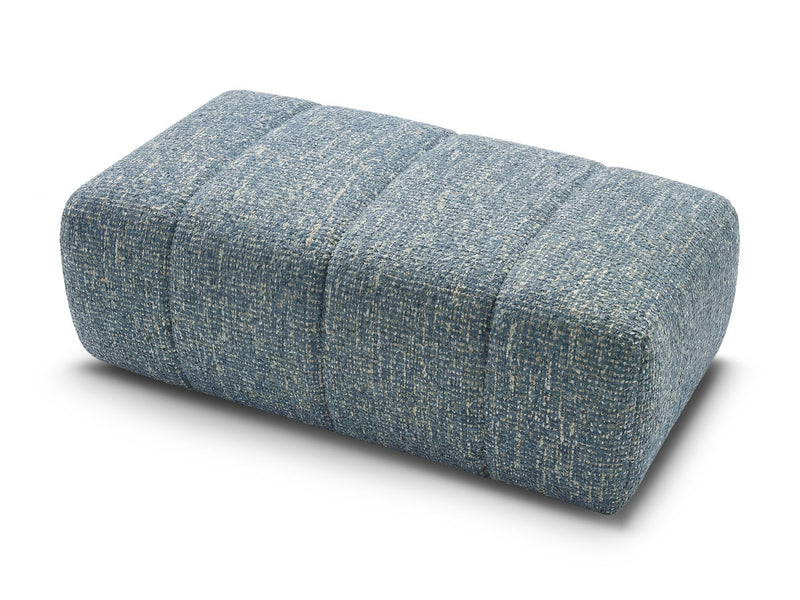 Nesty - Pouf - Tissu Chiné