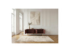4-Door Capus Lacquered Pine TV Unit Terracotta